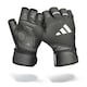 image 1 of Adidas Wrist Wrap Training Gloves Black | L