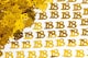 image 2 of 18th Birthday Confetti Gold 2 pack x 14 grams birthday decoration Foil Metallic 2 pack