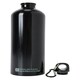 image 2 of Mountain Warehouse 1L Metallic Bottle With Karabiner - 1 Litre Black