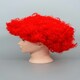 image 7 of Red Afro Wig Multi