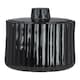 image 1 of Ticino Brittany Black Glass Storage Jar