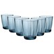 image 1 of Bormioli Rocco Pulsar Double Old Fashioned Glasses - 390ml - Blue - Pack of 6 Blue