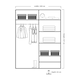 image 3 of Sliding Wardrobes 4U Modern Full Mirror Sliding Door Wardrobe – 150cm, 2 Doors, Shelves & Drawers, Space-Saving Bedroom Storage White | White 150cm