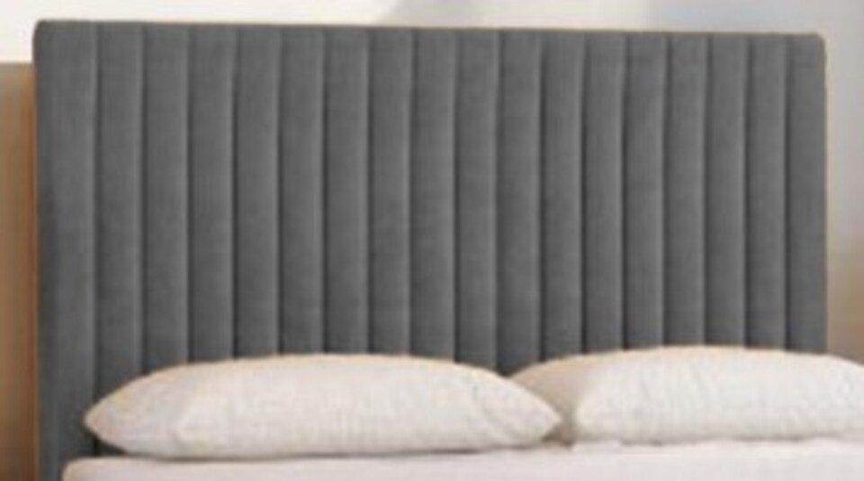 image 1 of Emily Plush Bed Set, 4 Drawers With Mattress, & 24"Headboard