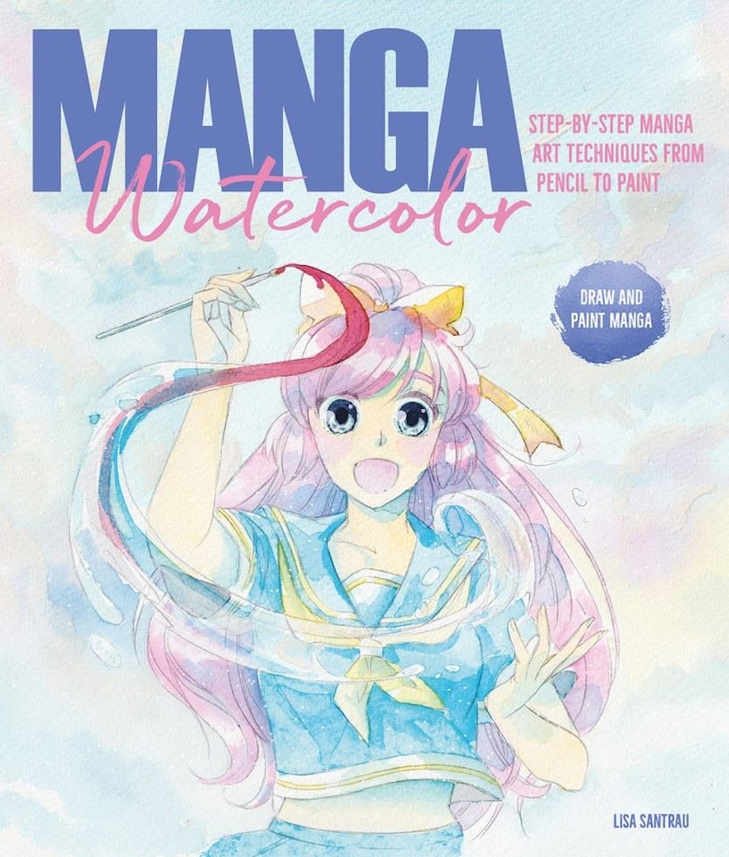 Manga Watercolor by Lisa Santrau
