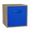 Oak & Dark Blue