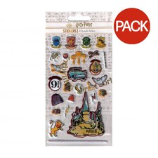 Harry Potter Puffy Reusable Stickers (Pack of 25) - Multicoloured - One Size