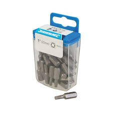 Silverline - T20 Cr-V 6150 Screwdriver Bits 30pk - T20
