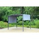 image 2 of San Remo Sliding Pergola - Steel - H240 x W366 x L275 cm - Grey