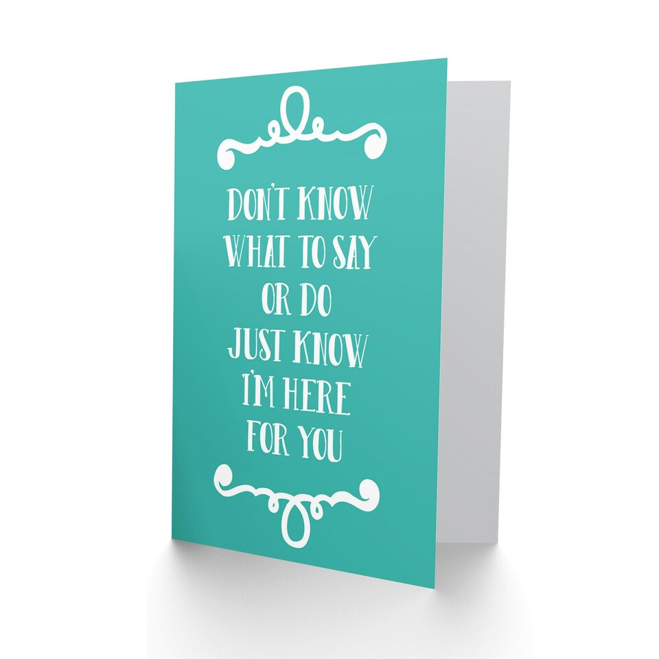 image 1 of Bereavement Bold Green Sympathy Card