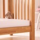 image 2 of Clair de Lune Cot/Cot Bed Mattress Protector - White
