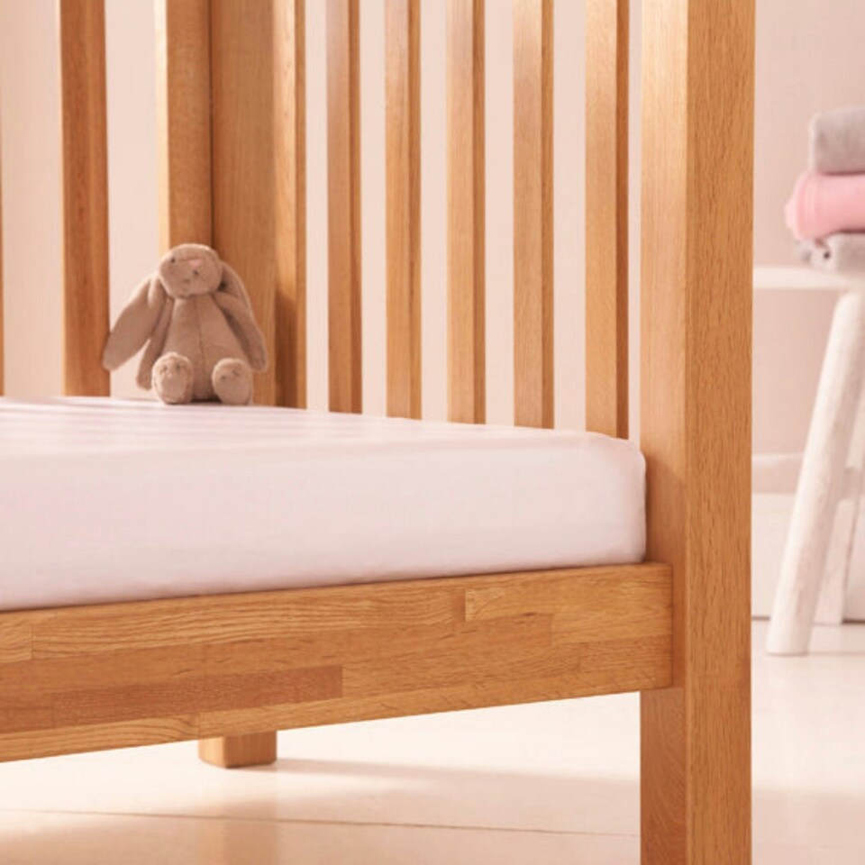 image 1 of Clair de Lune Cot/Cot Bed Mattress Protector - White