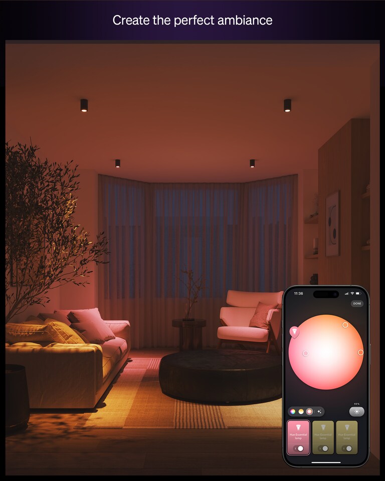 image 1 of Philips Hue Essential WCA 345 GU10 3P EU