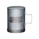 image 1 of Industrial Kitchen Galvanised Steel Salt Shaker