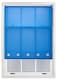 image 4 of FURNISHED Roller Blinds Daylight Square Eyelet Light Filtering Easy Fit Trimmable Window Shade | Blue | Blue