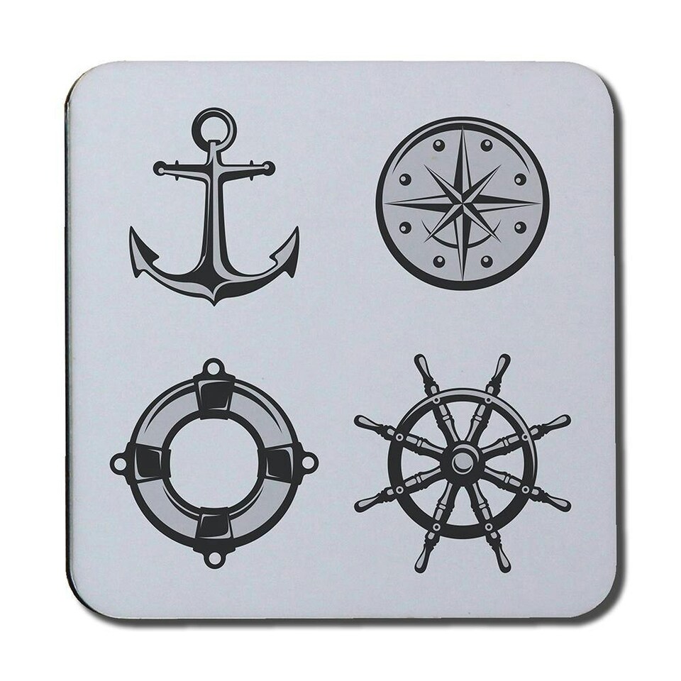 image 1 of Nautical Icons (Coaster)