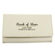 image 2 of Personalised Cream Leather Purse Cream