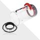 image 2 of SPARES2GO Dust Bin Container for DYSON Gen5detect GEN5 SV23 Vacuum Cleaner Assembly