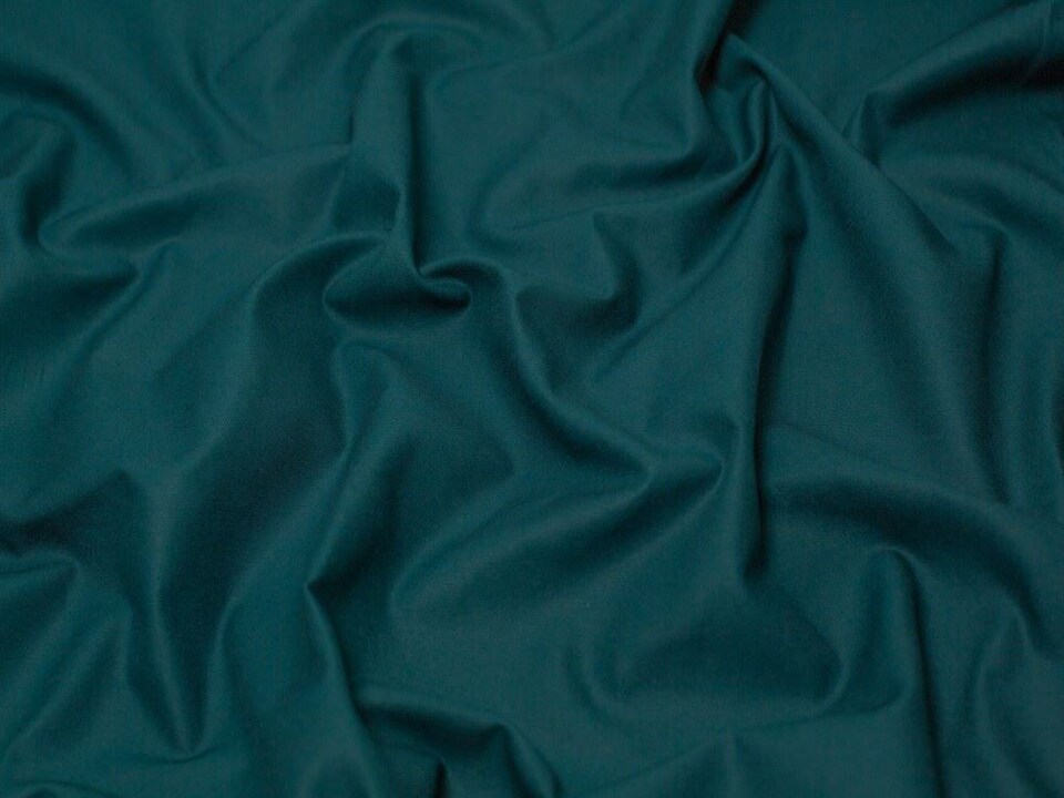Minerva Core Range Turquoise 100% Cotton Twill Fabric for Dressmaking, 146cm / 57" Wide - per metre