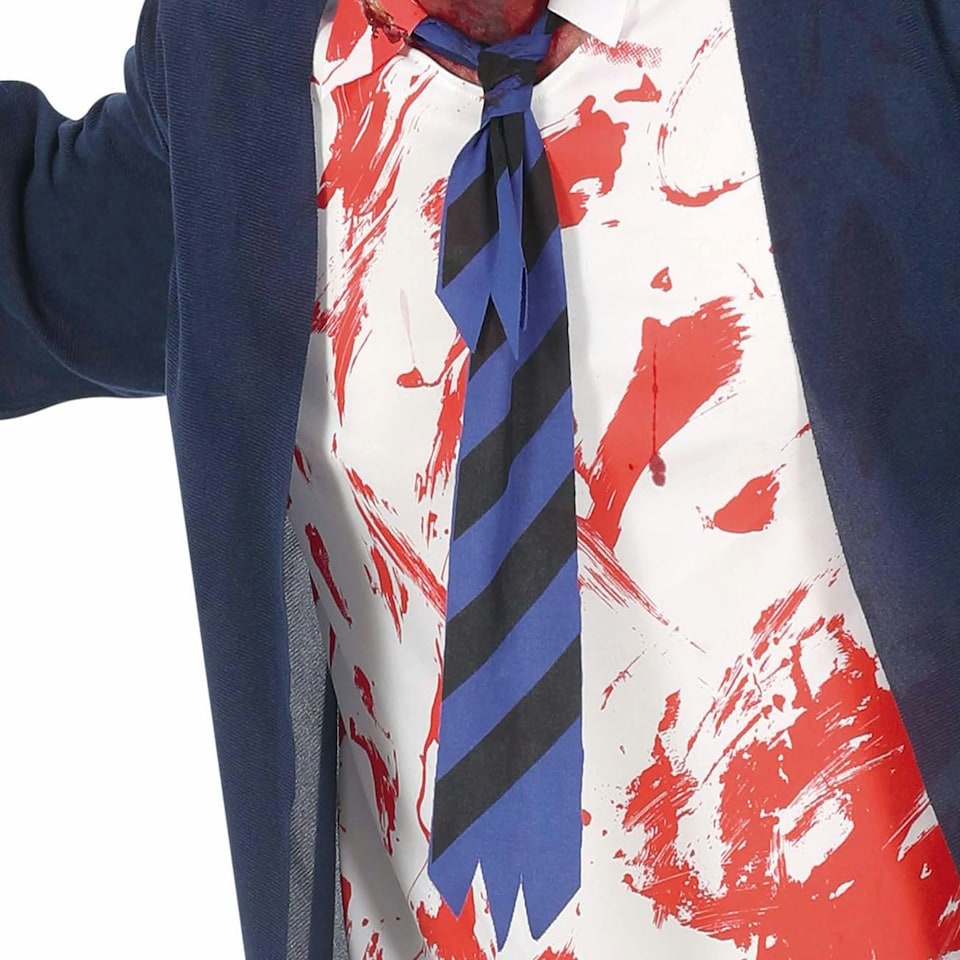 image 1 of Fancy Dress Adult Zombie High Schooler - M