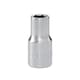 image 2 of Facom R.6HT 6mm 6-Point Standard Socket 1/4in Drive - Chrome Vanadium Satin Finish