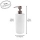 image 5 of Koi Fish Stainless Steel Soap Dispenser - Pump Action Refillable Bathroom & Kitchen Decor