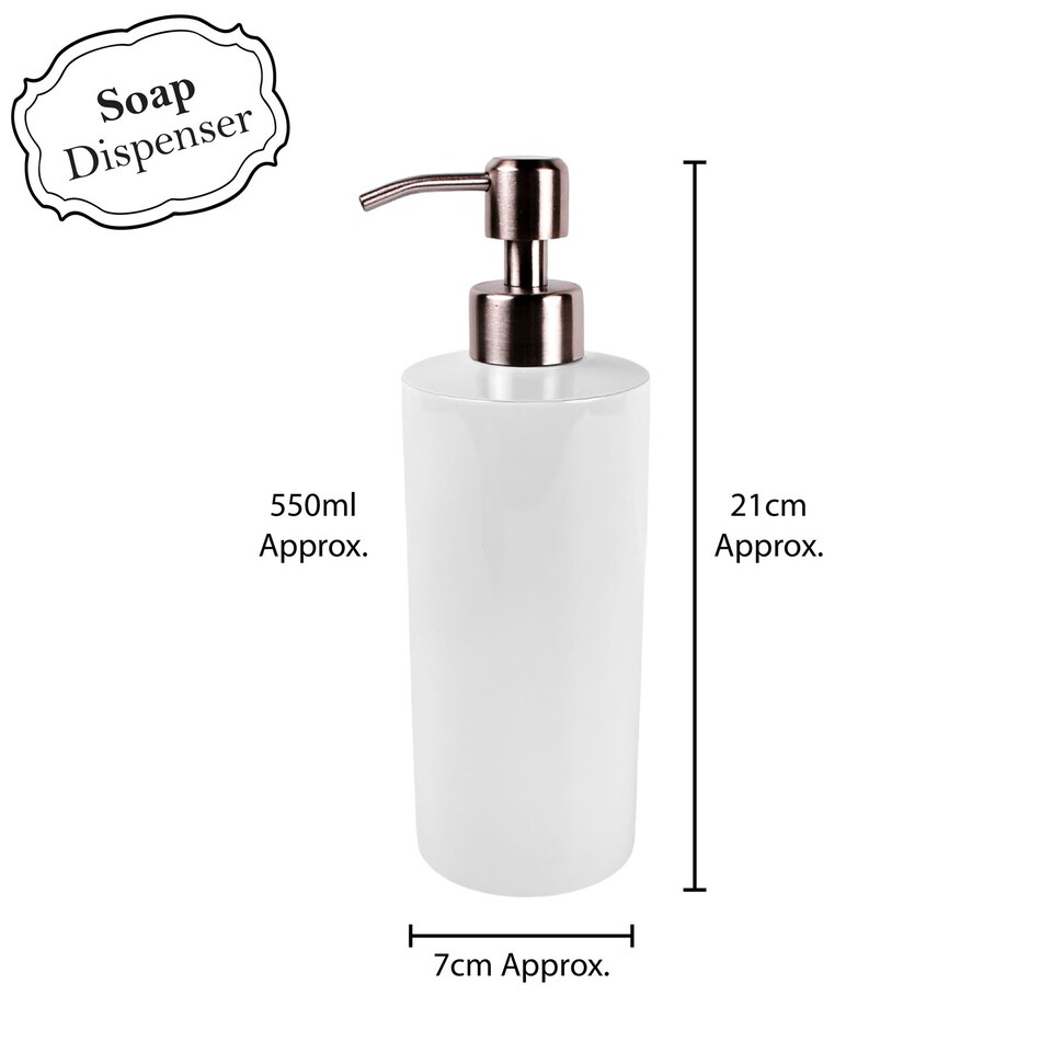 image 1 of Koi Fish Stainless Steel Soap Dispenser - Pump Action Refillable Bathroom & Kitchen Decor