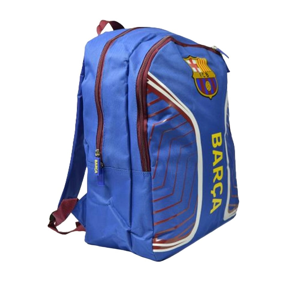 image 1 of FC Barcelona Flash Backpack - Blue/Burgundy/Gold - One Size