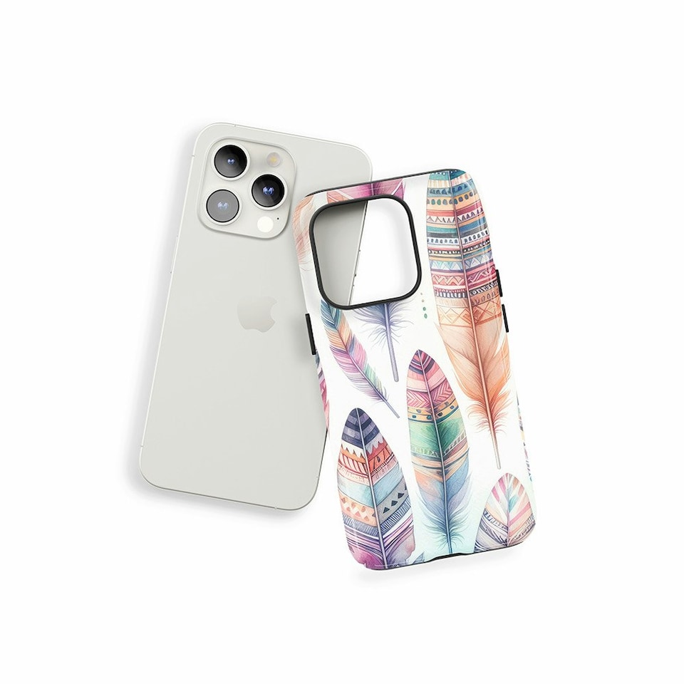 image 1 of Big Feather Phone Case | Multi | iPhone 13
Slim | iPhone 13
Slim