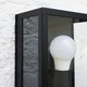 image 2 of ValueLights Tideswell Black Outdoor Wall Light