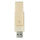 image 2 of Bullet Rotate 16GB Bamboo USB Flash Drive - Beige - One Size