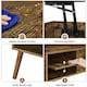 image 4 of Yaheetech Lift Top Coffee Table with Adjustable Storage Shelf