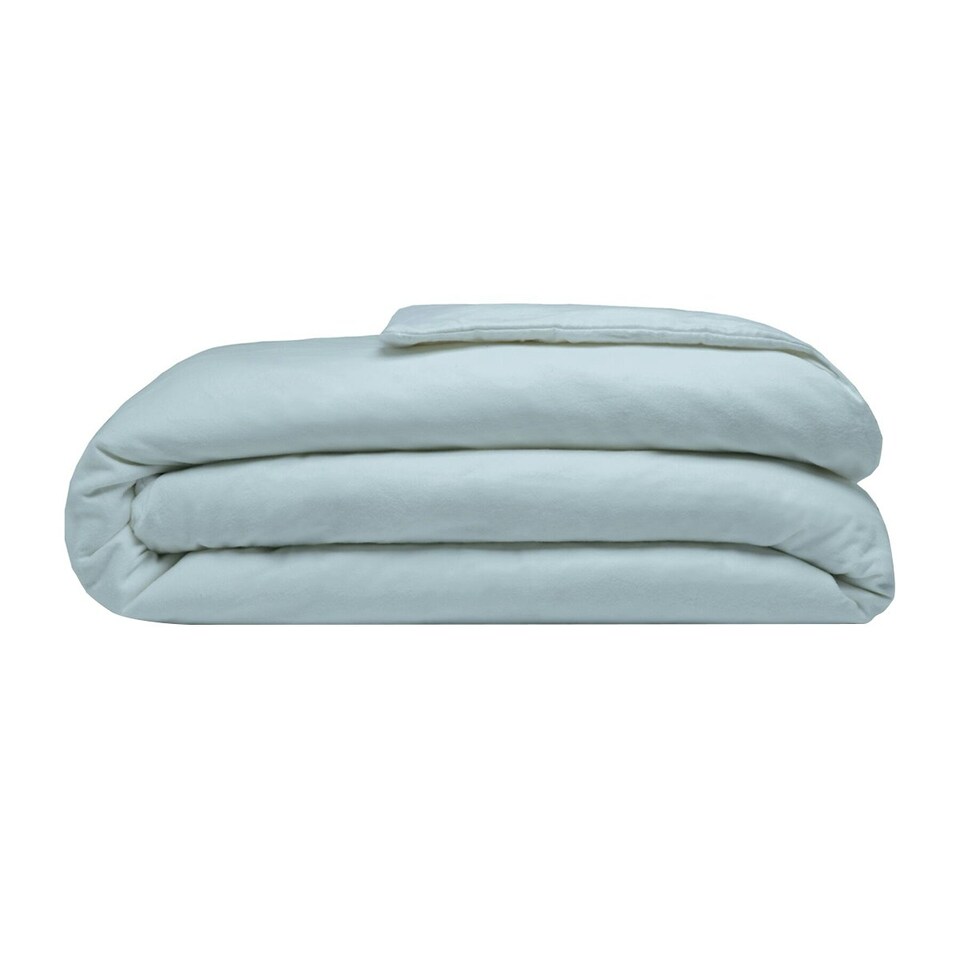 image 1 of Belledorm Brushed Cotton Duvet Cover - Blue - Double