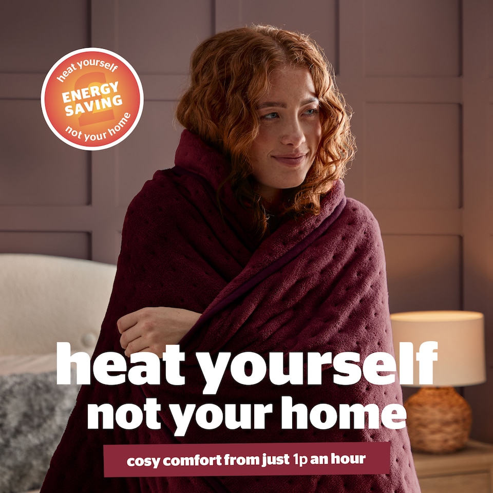 image 1 of Silentnight Comfort Control Heated Throw Fleece Electric Blanket Fast Heat Up