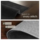 image 5 of Rug Zonelle - short pile and ultra-soft, rectangular or round Black | 140 x 200 cm