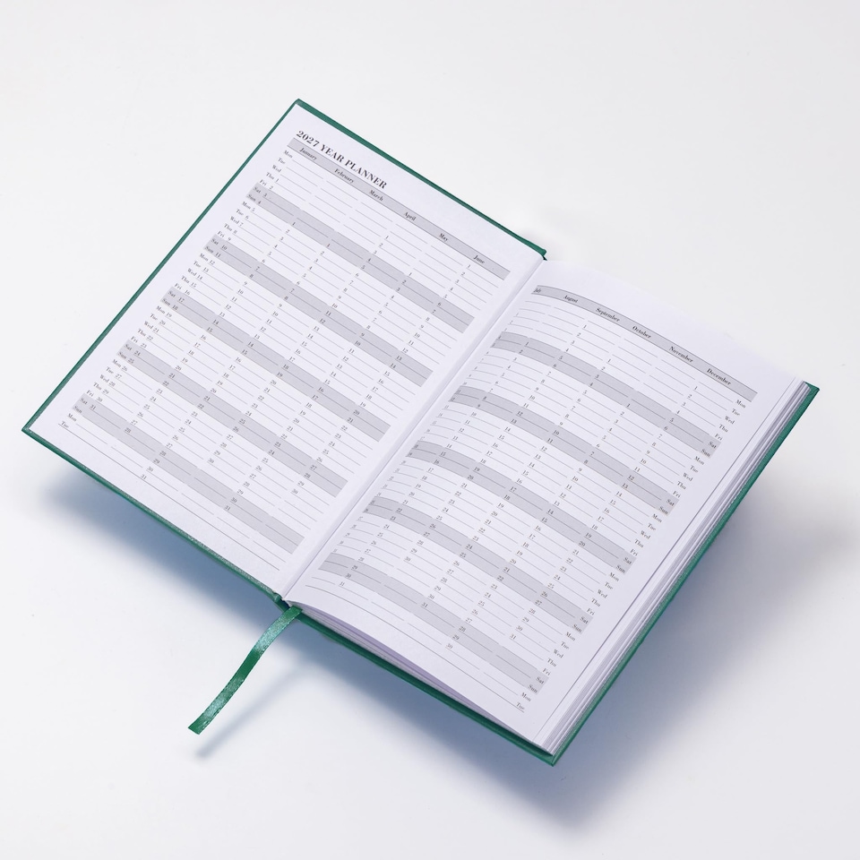 image 1 of evelay 2027 Week to View Diary A5 Bottle | Green | Bottle