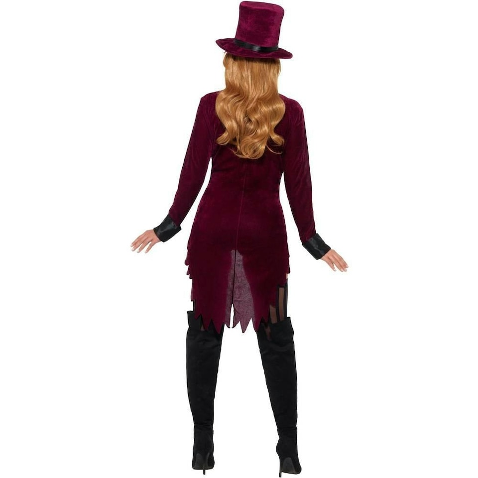 image 1 of Fever Womens/Ladies Voodoo Costume Set - Red/Black - 8 UK - 10 UK 10