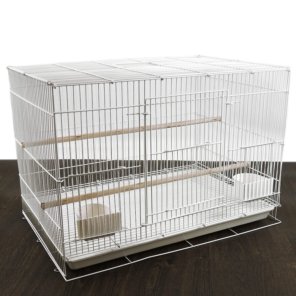 image 1 of Budgie Breeder Cages - Pack of 4 Sealey Wire Cages | Little Friends