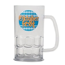 Oktoberfest Plastic Beer Mug 450ml