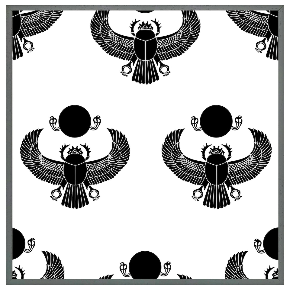 image 1 of Scarab silhouette (Picture Frame) Brown | L