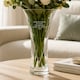 image 1 of Personalised Large Hand Cut Diamond Effect Heart Vase