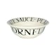image 1 of Breakfast Bowl: 1 x 16cm Cereal Bowl Emma Bridgewater Black Toast, Ceramic White