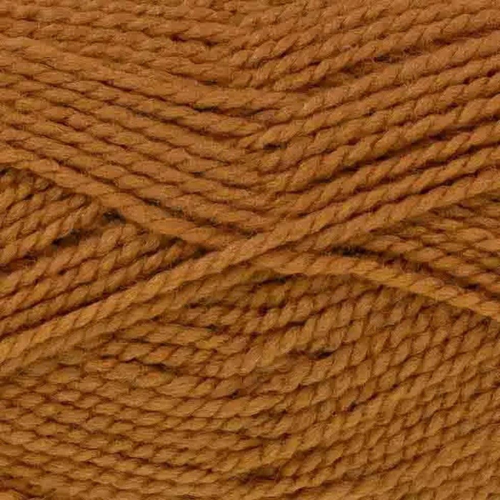 King Cole Brown Big Value Chunky Yarn (Value Pack 12 x 100g Balls) For Crochet, Knitting - 152m per ball