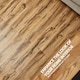 image 8 of NOVECRAFTO Self Adhesive Vinyl Floor Planks – 36x5.98 in (91.4x15.2cm) – Peel & Stick Flooring Tiles – Sandalwood Glow Wood Effect – Pack of Vinyl Tiles | Brown | 5 sqm