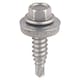 image 1 of Timco - Stitching Screws - Hex - For Sheet Steel - Exterior - Silver - With EPDM Washer (Size 6.3 x 25 - 120 Pieces)