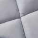 image 7 of Ezysleep 4 Inch Luxurious Shredded Memory Foam Mattress Topper - Soft Microfibre Cover | Grey | Grey