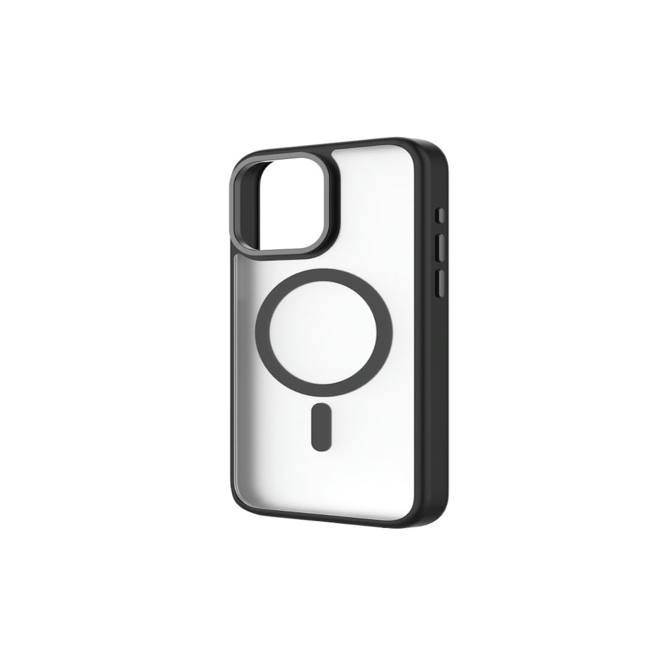 image 1 of QDOS Hybrid Soft + Snap (MagSafe) Case for iPhone 15 Pro Max – Midnight Black