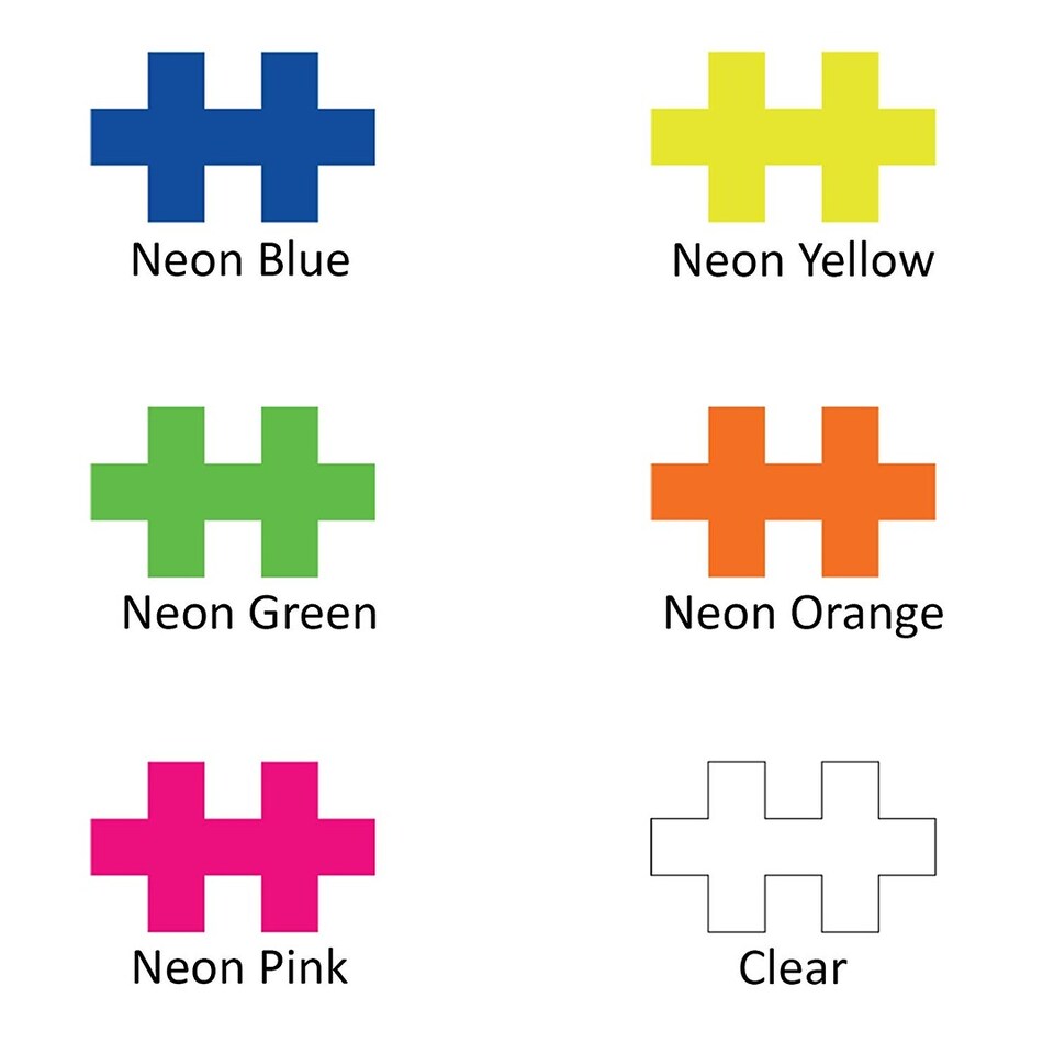 image 1 of Plus Plus Mini Neon Tube Mix (100 Pieces)