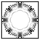 image 2 of Decorative floral element (Picture Frame) Brown | XL