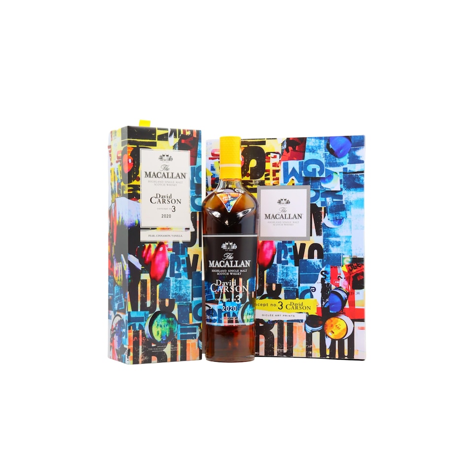 Macallan - Giclee Art Prints & Concept No. 3 - David Carson Single Malt Scotch Whisky